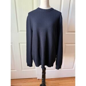 Ted Baker London‎ Navy Ribbed Knit Sweater Womens Size 4